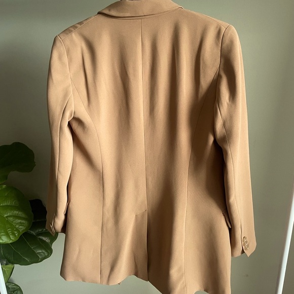 Rachel Zoe Caramel Blazer Size Small - Picture 2 of 3